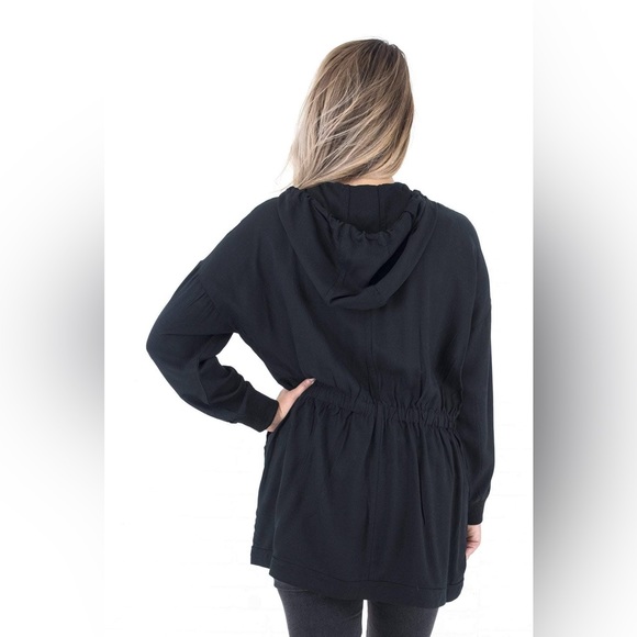 JACK by BB Dakota storm chaser anorak in black - Picture 5 of 5